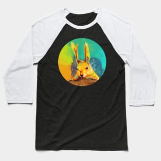 Tassel-eared Squirrel Baseball T-Shirt